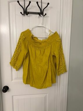 Chico's Off Shoulder Blouse
